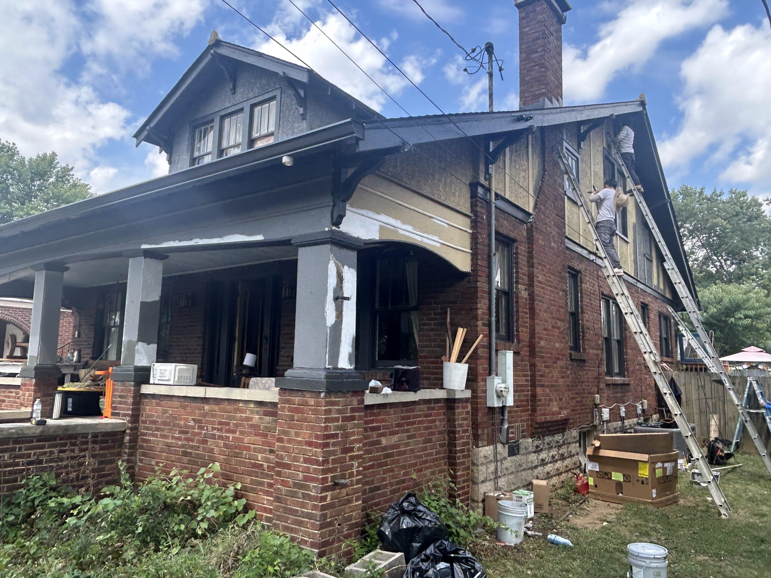 progress Exterior Painting in East Nashville Exterior Painting in East Nashville