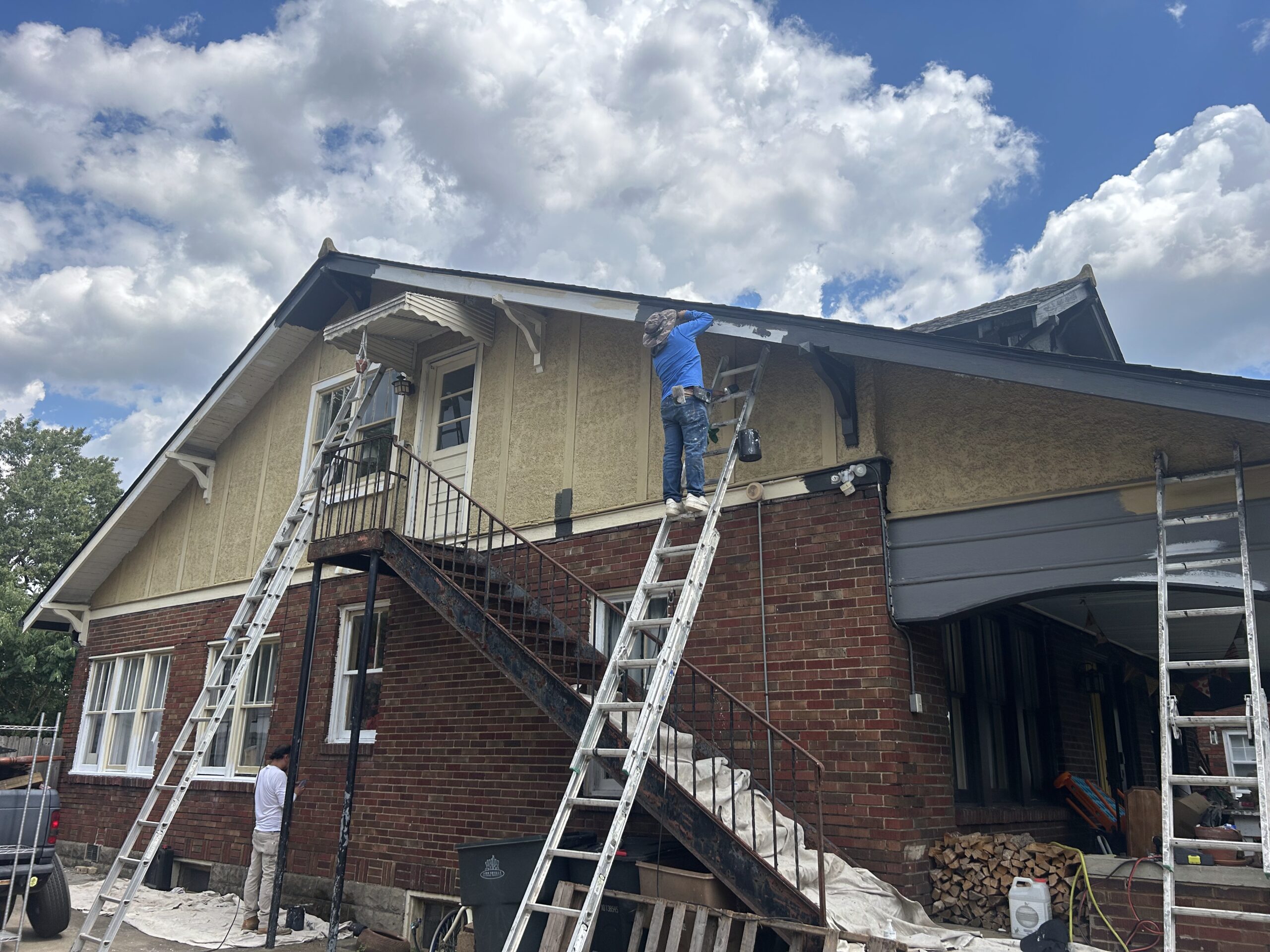 progress Exterior Painting in East Nashville Exterior Painting in East Nashville