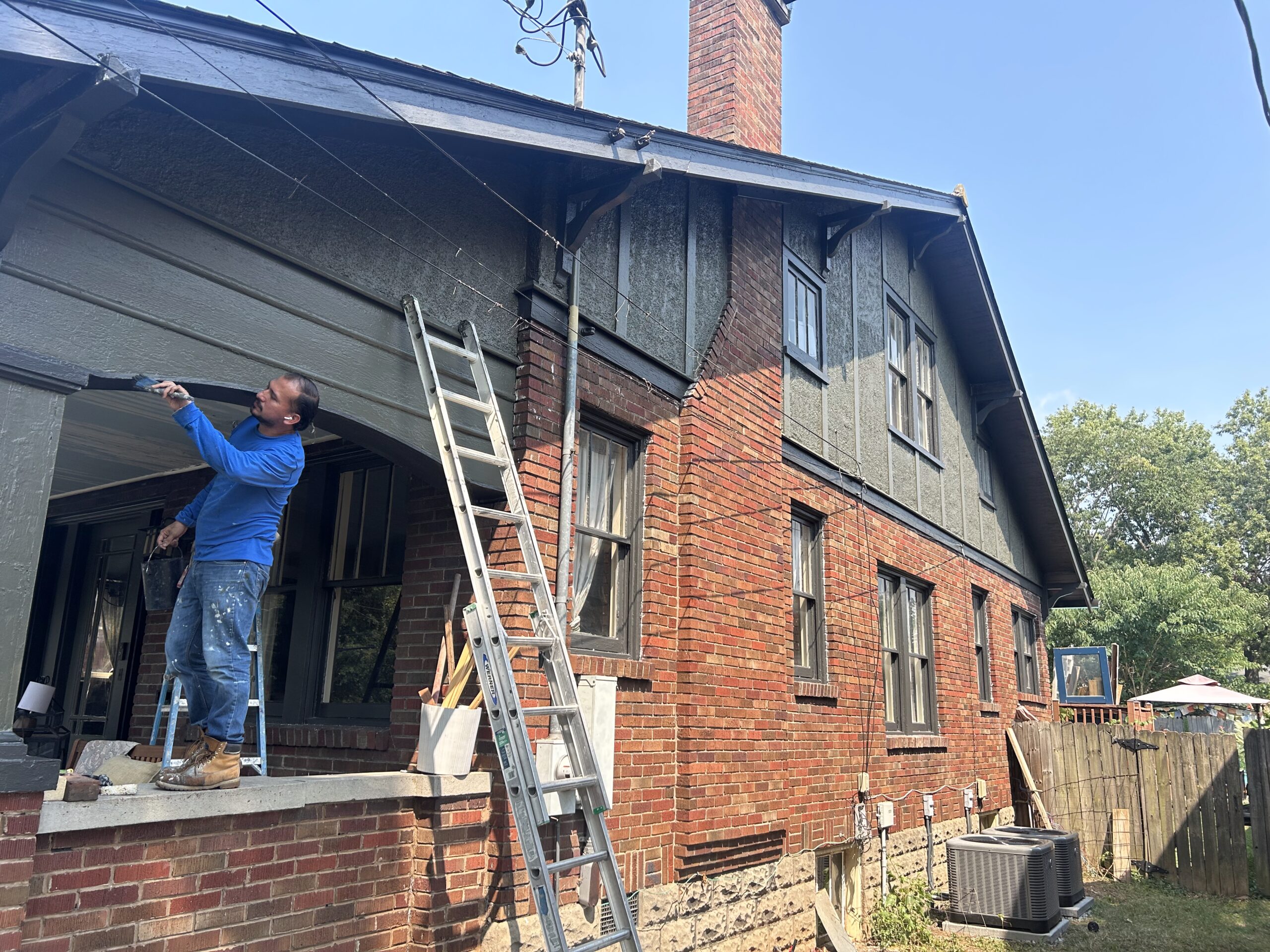 progress Exterior Painting in East Nashville Exterior Painting in East Nashville