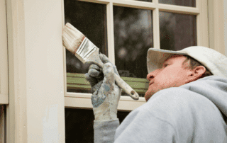 how to paint exterior window trim
